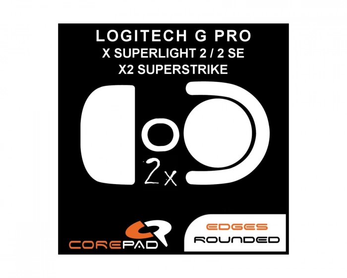 Corepad Skatez PRO for Logitech G PRO X SUPERLIGHT 2 / 2 SE & X2 SUPERSTRIKE
