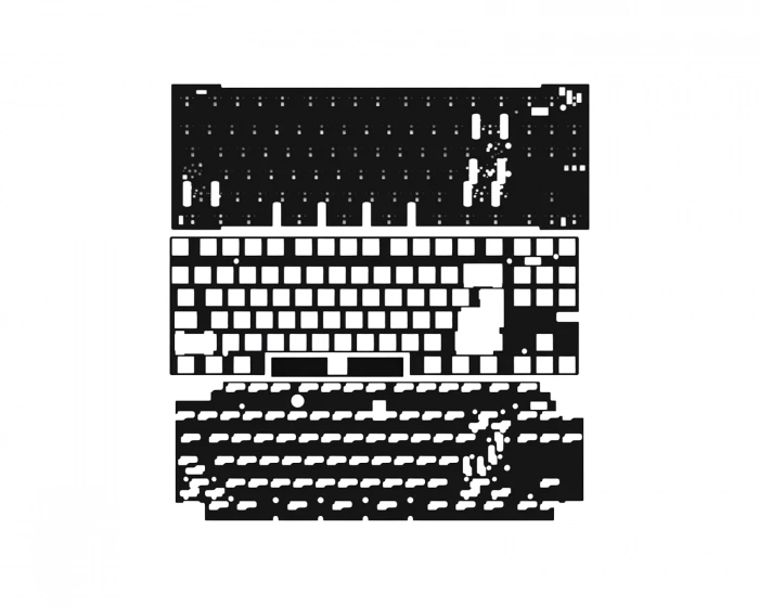 Wuque Studio Zoom75 TIGA - Poron Dampening kit