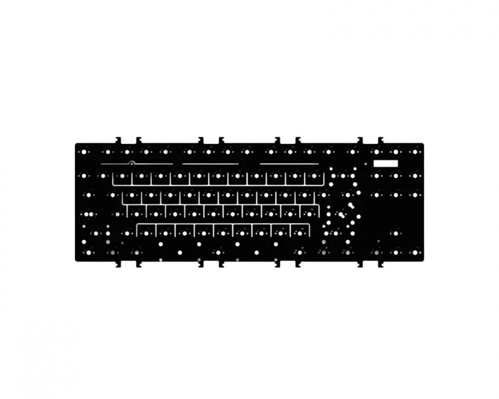 Wuque Studio Zoom75 TIGA - Tri-mode Flex Cut Hotswap RGB PCB 1.2mm
