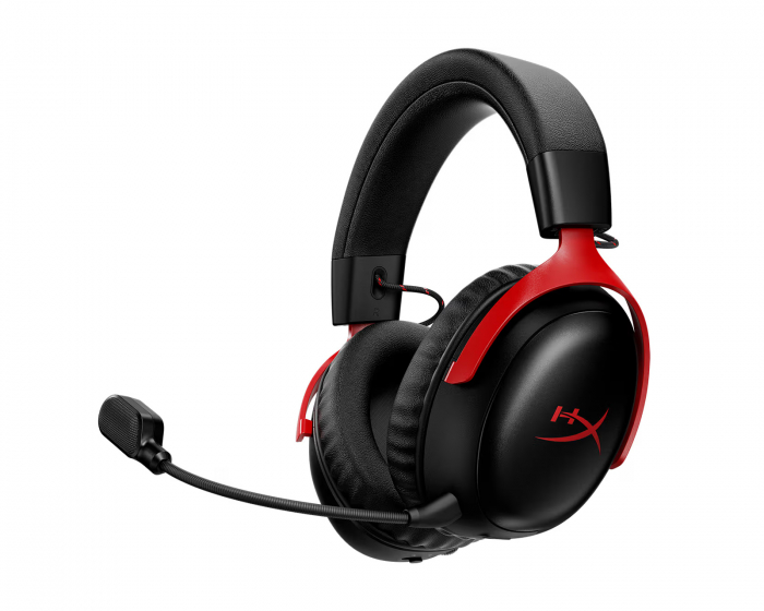 HyperX Cloud III S Wireless Headset - Red/Black