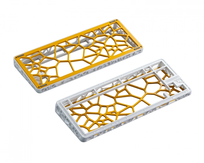 KBDfans Holy80 Case - E-White & Yellow