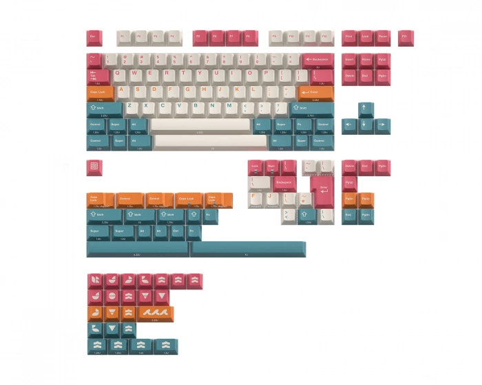 KBDfans PBTfans Salt Lakes - Base kit