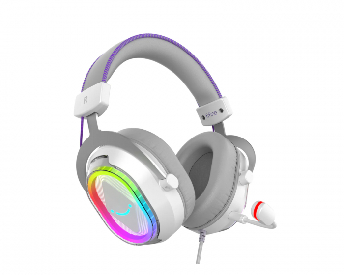 Fifine H13 Gaming Headset - White