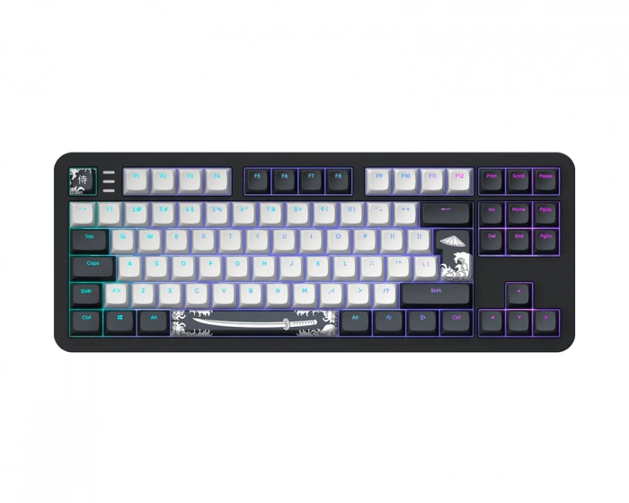 Dark Project ALU87 Gaming Keyboard RGB - Bushido [g3ms Moonstone]
