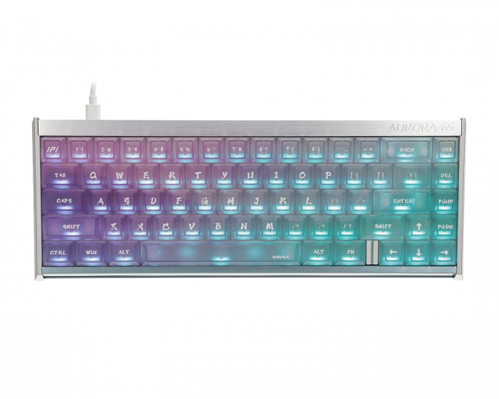 IPI Aurora 65 HE Keyboard - Silver/Blue