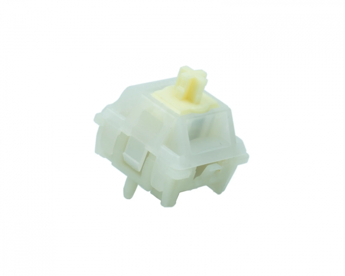 Gateron Ukeebs Milky Yellow Magnetic Linear Switch