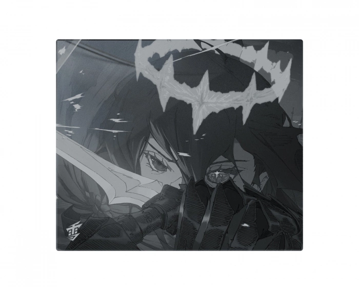 Yuki Aim Monokuro Glass Mousepad