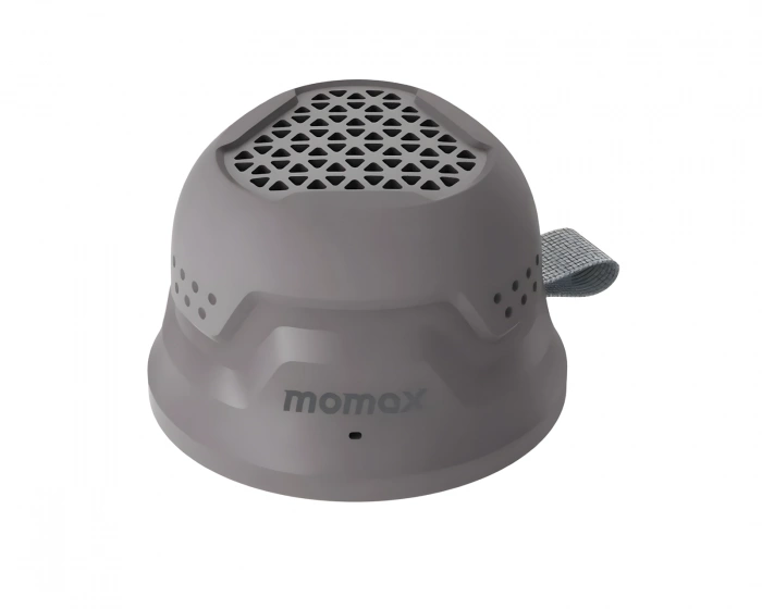 Momax 1-Vibe Go Rugged Magnetic Wireless Speaker – Grey